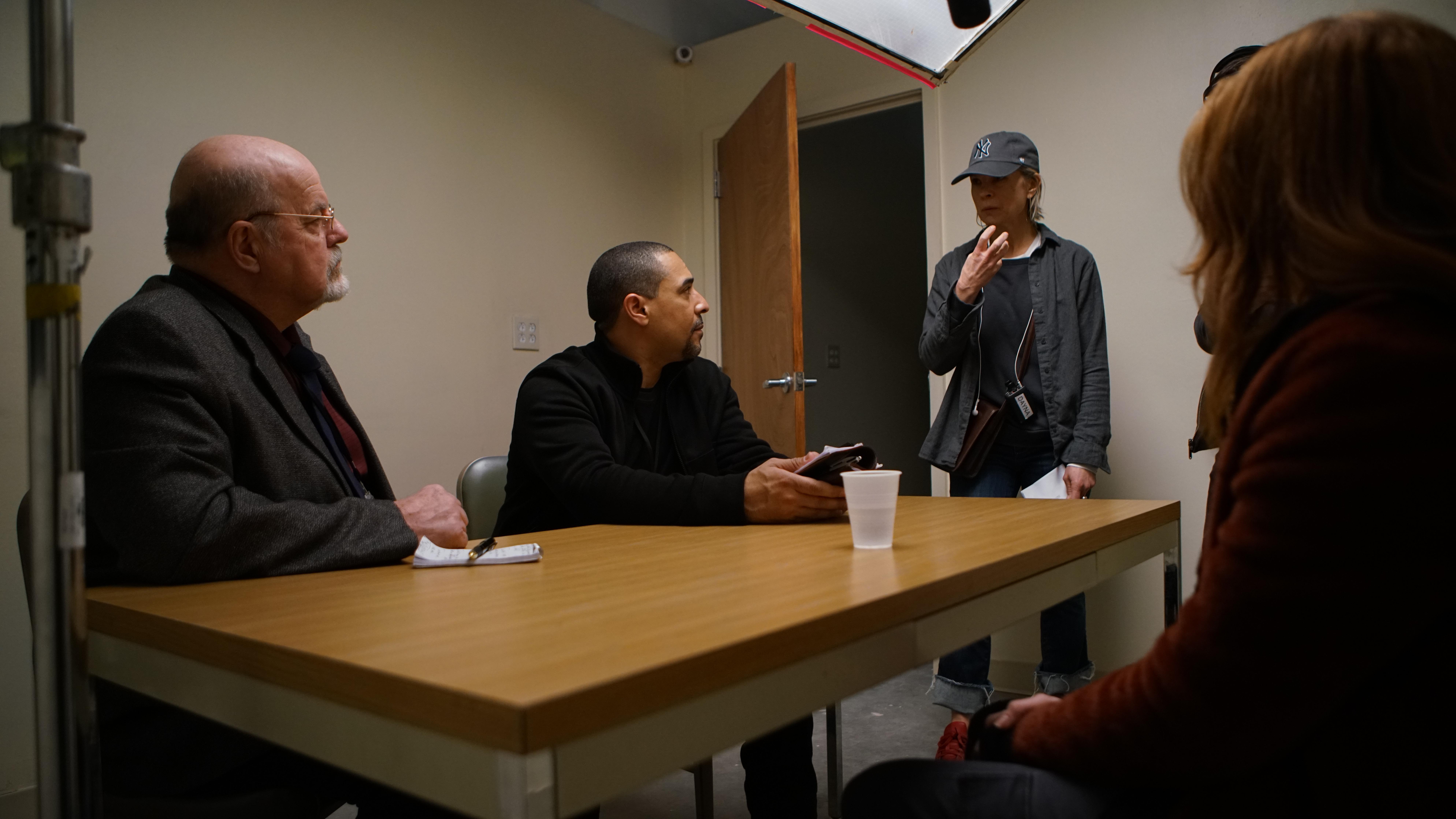 Michael Ironside, Robert Giumarra, Dayna Hanson and Sarah Hay in Confession