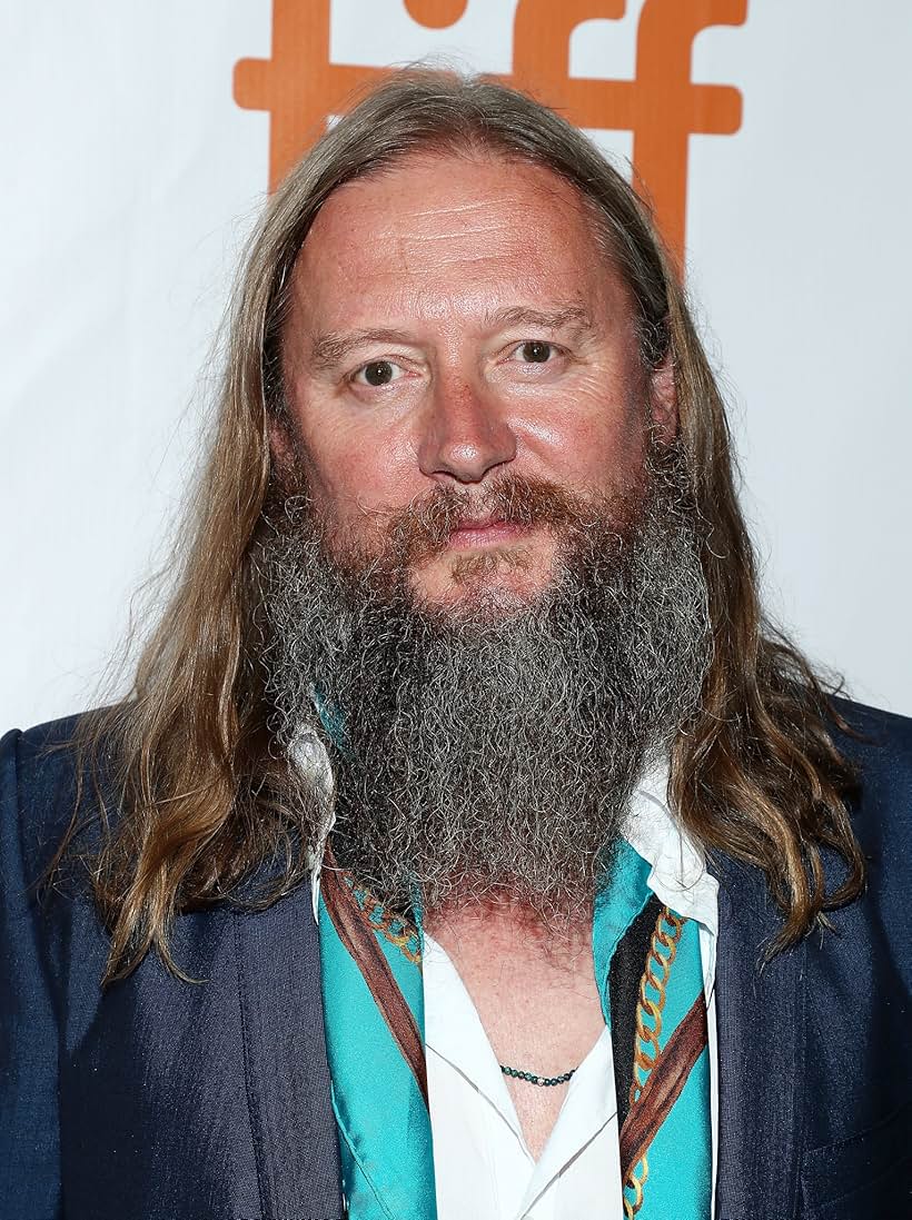 David Mackenzie at an event for Outlaw King (2018)