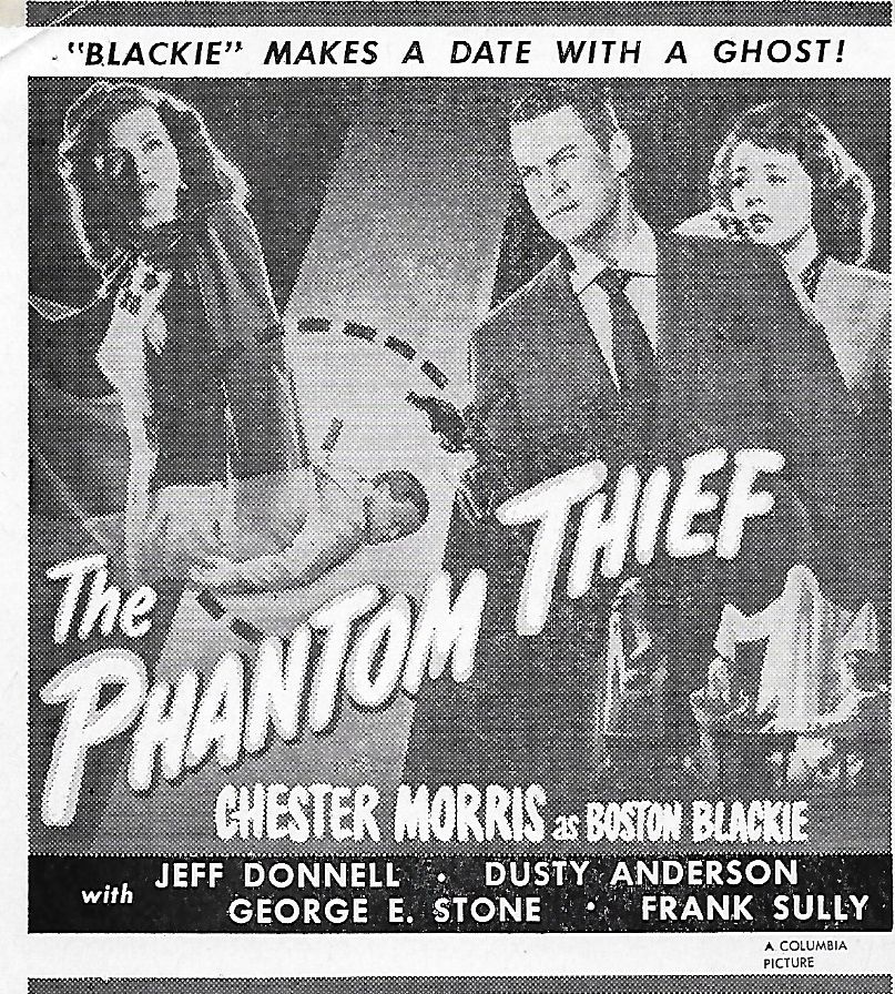 Dusty Anderson, Jeff Donnell, and Chester Morris in The Phantom Thief (1946)