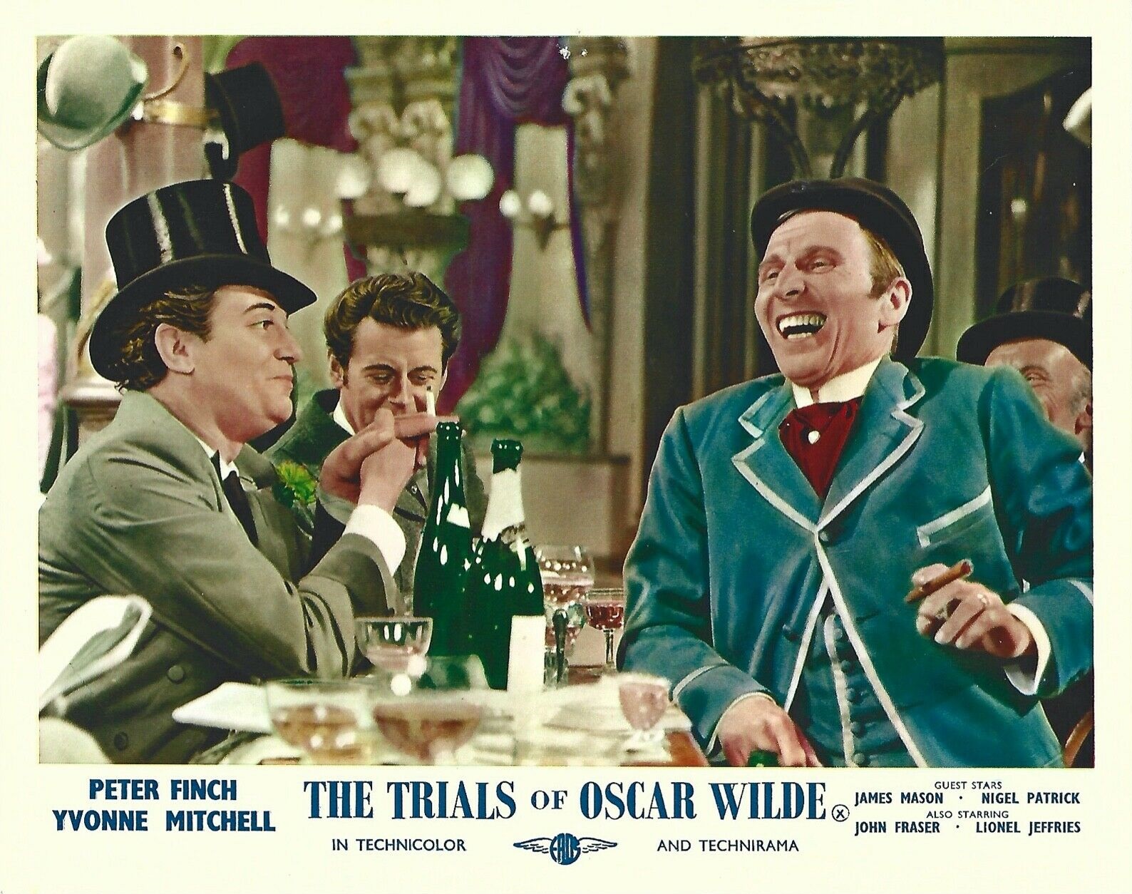 Peter Finch and Emrys Jones in The Trials of Oscar Wilde (1960)