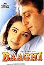 Sanjay Dutt and Manisha Koirala in Baaghi (2000)