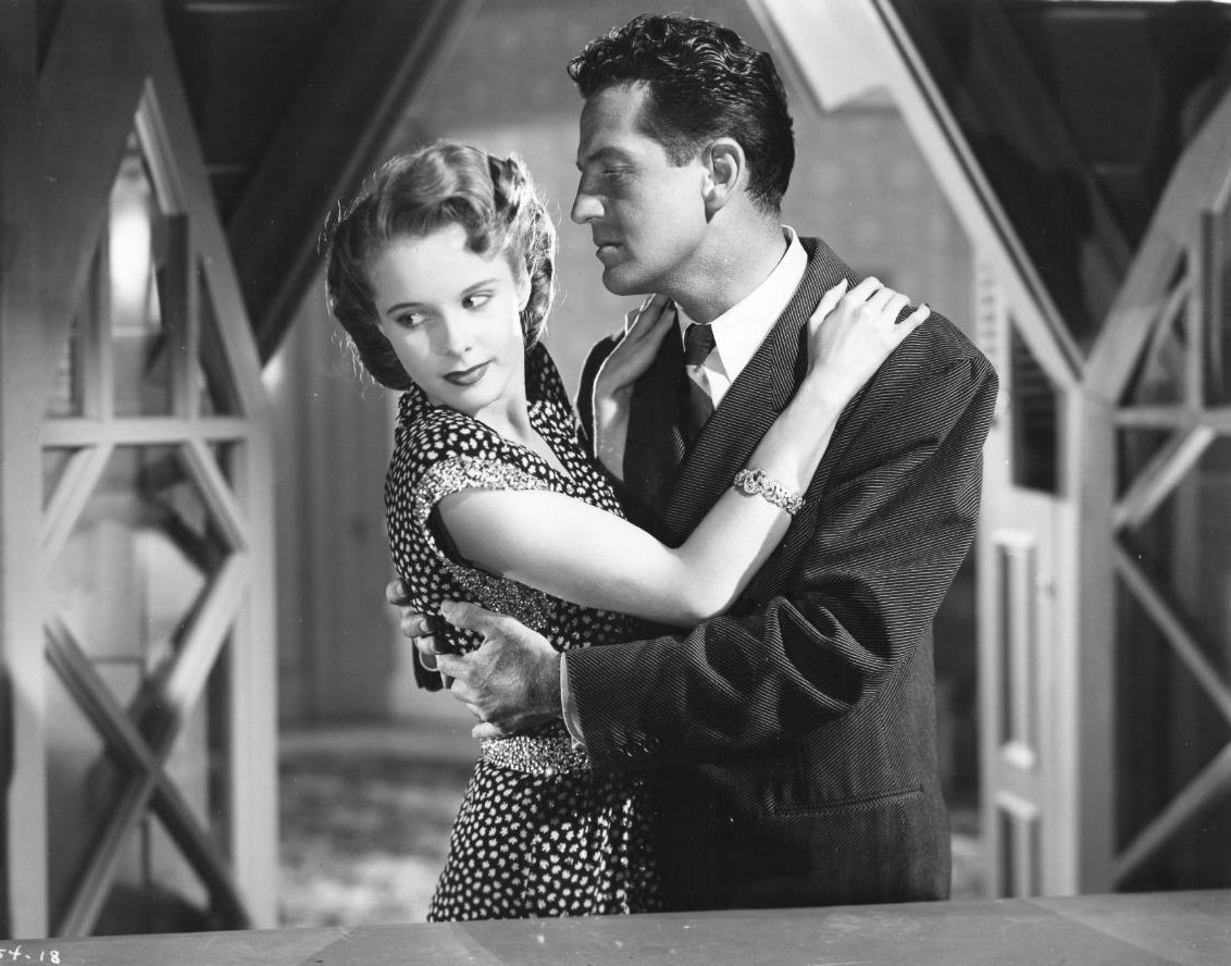 Mona Freeman and William Marshall in That Brennan Girl (1946)