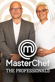 Gregg Wallace and Monica Galetti in MasterChef: The Professionals (2008)