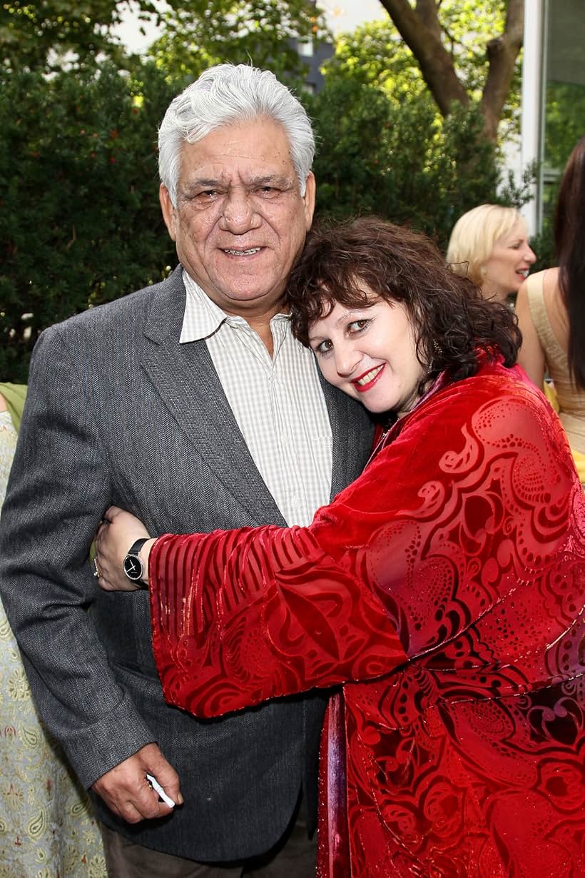 Om Puri and Leslee Udwin