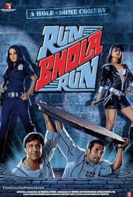 Govinda, Ameesha Patel, Tusshar Kapoor, and Celina Jaitly in Run Bhola Run (2011)