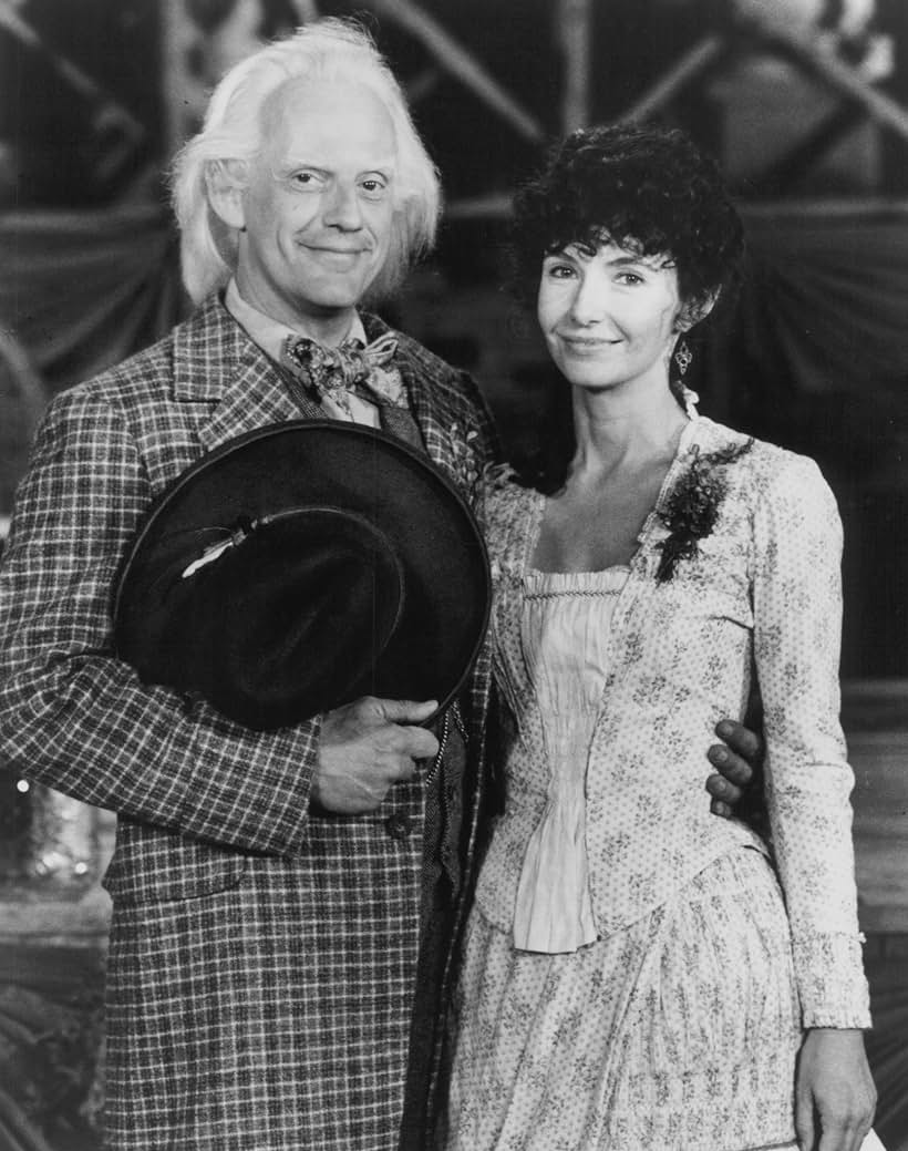 Christopher Lloyd and Mary Steenburgen in Back to the Future Part III (1990)