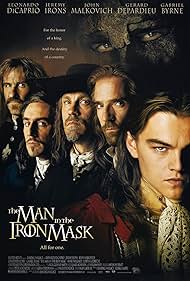 Leonardo DiCaprio, Gabriel Byrne, Gérard Depardieu, Jeremy Irons, and John Malkovich in The Man in the Iron Mask (1998)