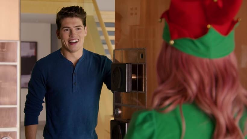 Laura Marano and Gregg Sulkin in A Cinderella Story: Christmas Wish (2019)