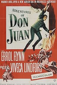 Errol Flynn and Viveca Lindfors in Adventures of Don Juan (1948)