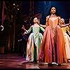 Renée Elise Goldsberry, Leslie Odom Jr., Jasmine Cephas Jones, and Phillipa Soo in Hamilton (2020)