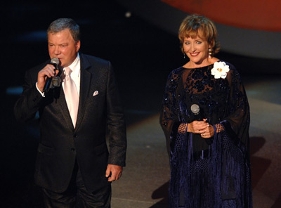 William Shatner and Frederica von Stade at an event for The 57th Annual Primetime Emmy Awards (2005)