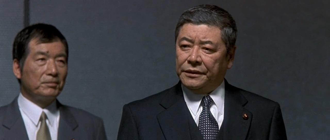 Akira Nakao and Kôichi Ueda in Godzilla Against Mechagodzilla (2002)