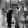 Oliver Hardy and Stan Laurel in Block-Heads (1938)