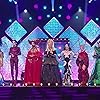 Loulou Velvet, Alvilda, Chloe Clarke, Gabanna, Morphae, Sarah Logan, Star, La Veuve, and Madame Yoko in Drag Race Belgique (2023)