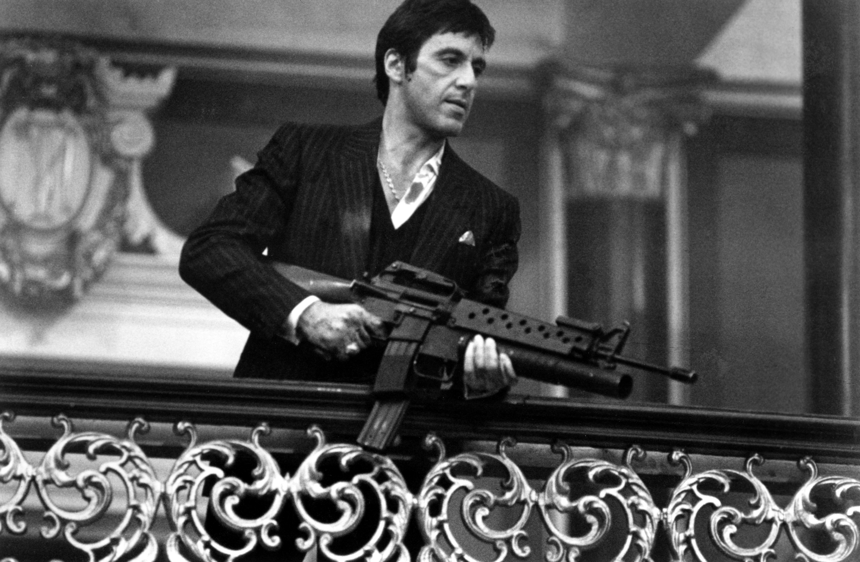 Al Pacino in Scarface (1983)