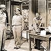 Alvin Greenman, Jane Greer, William Lundigan, and David Wayne in Down Among the Sheltering Palms (1952)