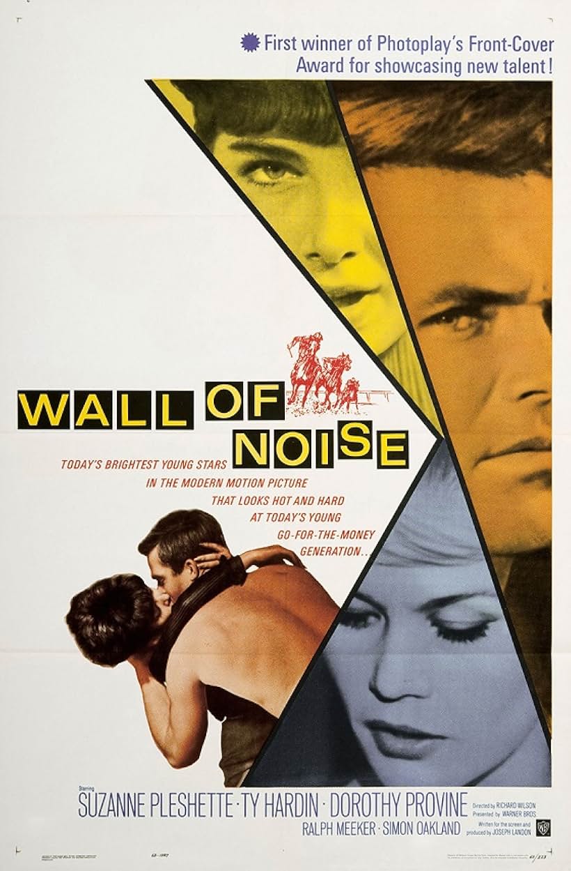 Ty Hardin and Suzanne Pleshette in Wall of Noise (1963)