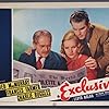 Frances Farmer, Fred MacMurray, and Charles Ruggles in Exclusive (1937)