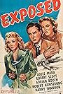 Lorna Gray, Adele Mara, and Mark Roberts in Exposed (1947)