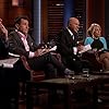 Mark Cuban, Robert Herjavec, Kevin O'Leary, Chris Sacca, and Lori Greiner in Shark Tank (2009)