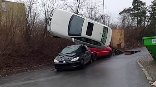 This is me doing doing some stunts with cars and pipes.