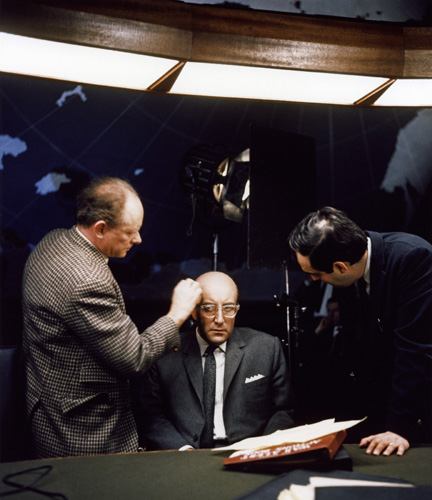 Stanley Kubrick and Peter Sellers in Dr. Strangelove or: How I Learned to Stop Worrying and Love the Bomb (1964)