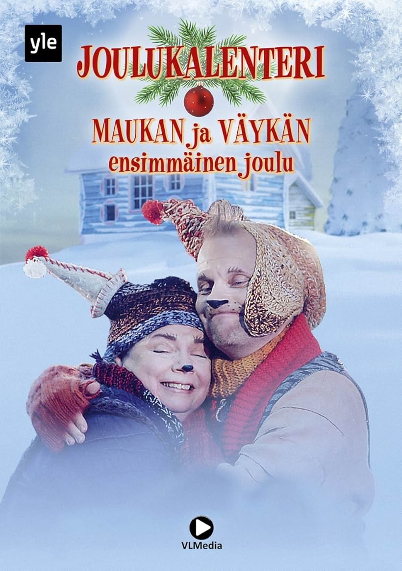 Paavo Kerosuo and Lotta Kuusisto in Joulukalenteri: Maukan ja Väykän ensimmäinen joulu (2018)