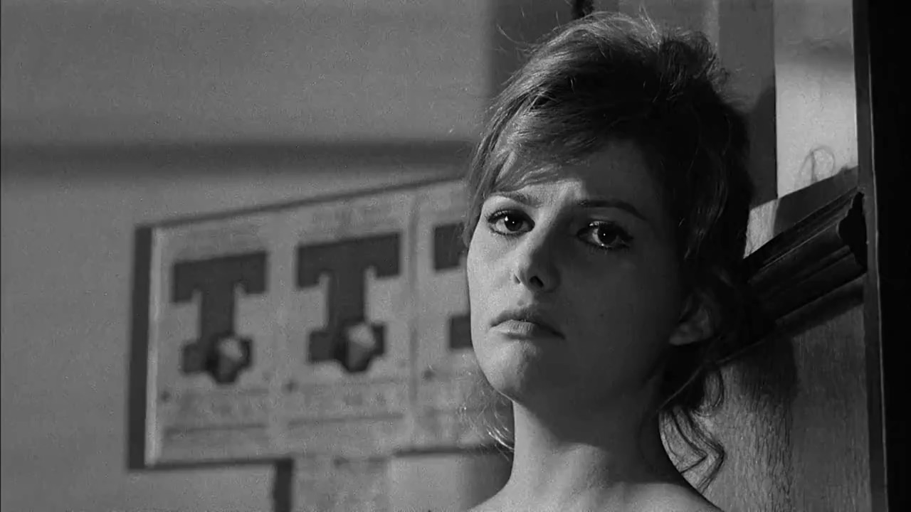 Claudia Cardinale in Girl with a Suitcase (1961)