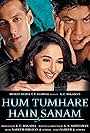 Madhuri Dixit, Salman Khan, and Shah Rukh Khan in Hum Tumhare Hain Sanam (2002)