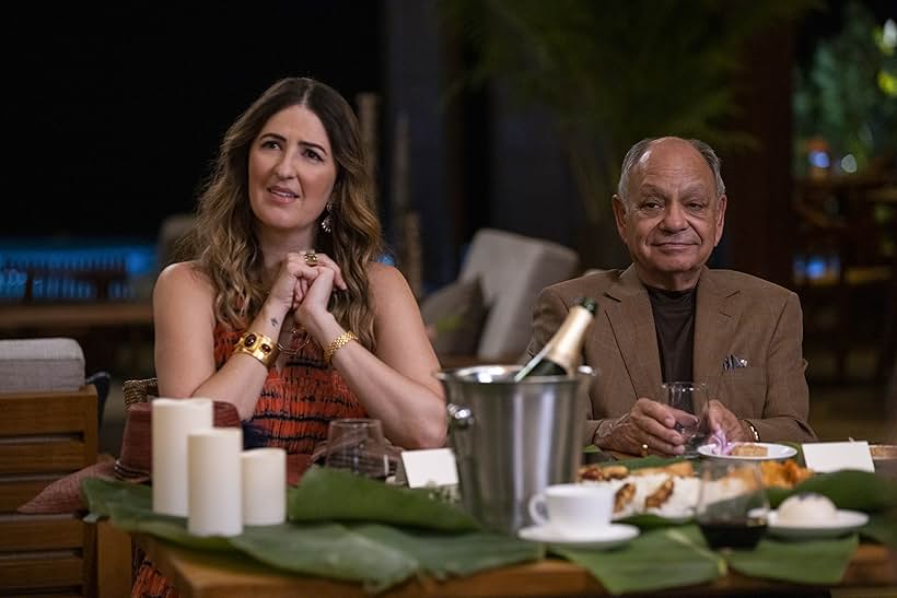 Cheech Marin and D'Arcy Carden in Shotgun Wedding (2022)