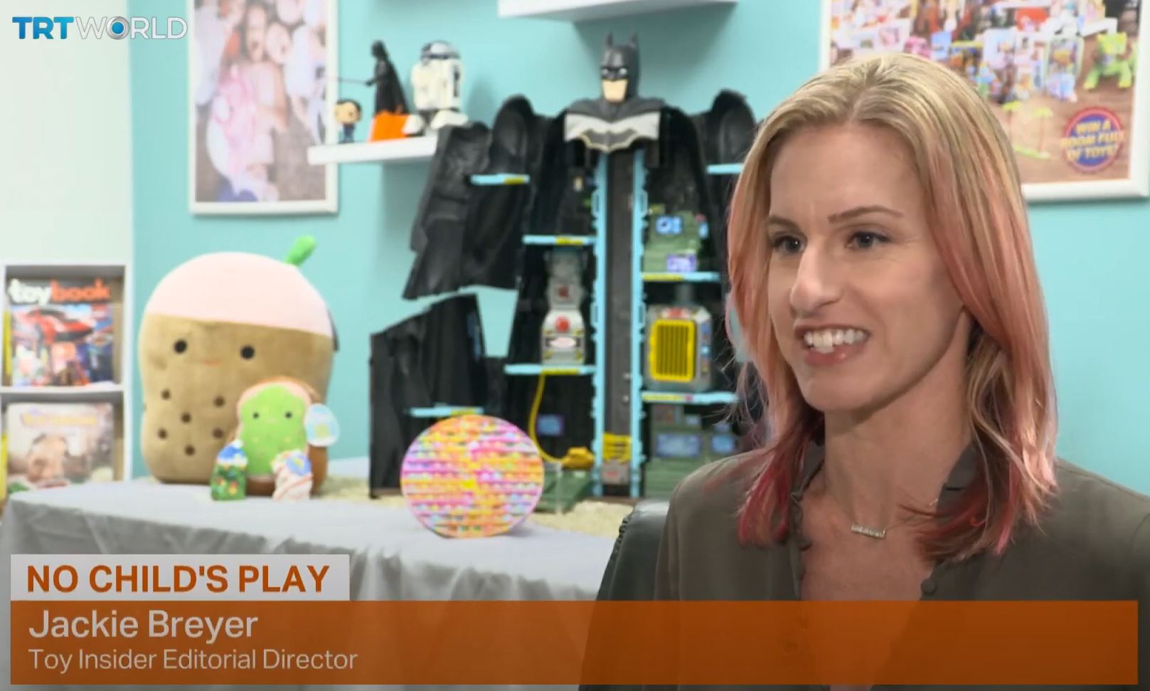 Jackie Breyer in Toys and the Supply Chain Crisis on Reuters TV (2021)