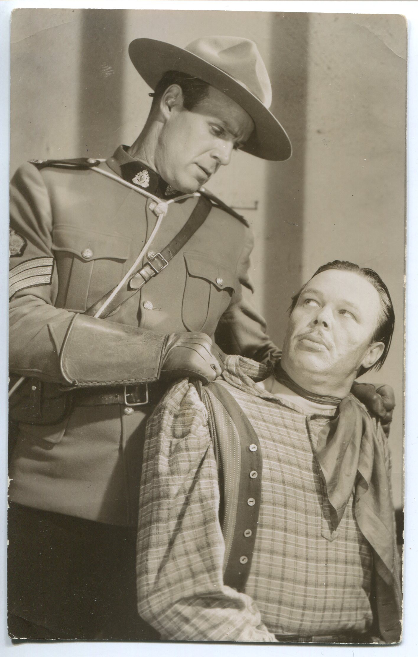 Dick Curtis and Kermit Maynard in Phantom Patrol (1936)