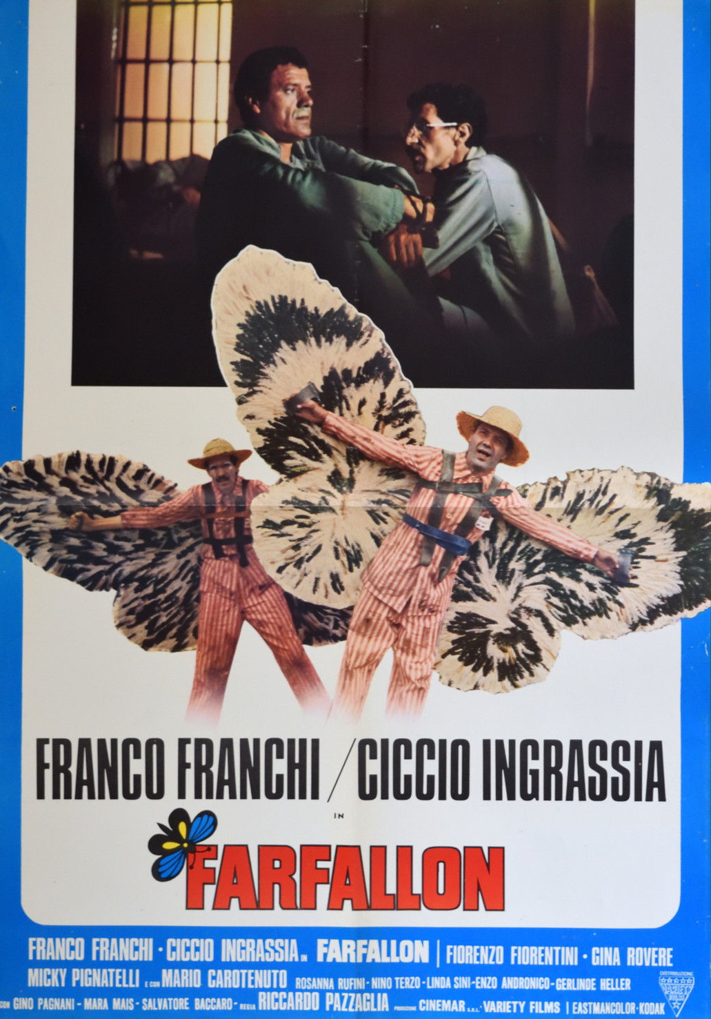 Franco Franchi and Ciccio Ingrassia in Farfallon (1974)