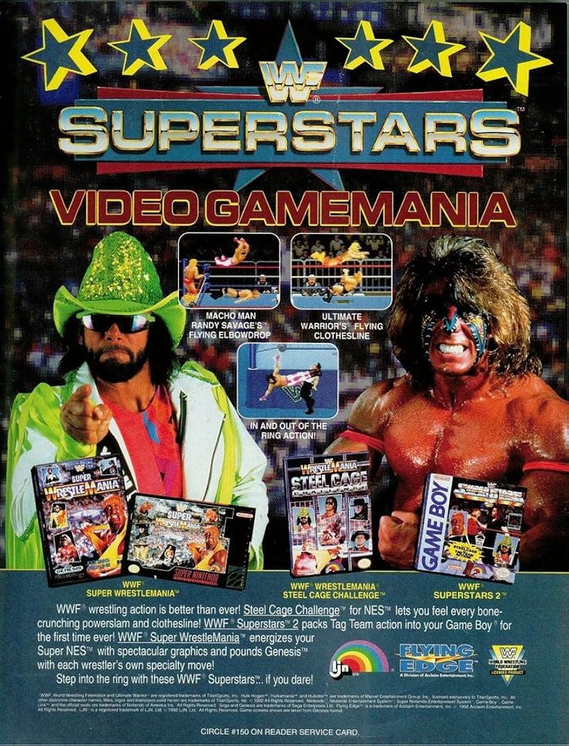 Randy Savage and Jim Hellwig in WWF Super WrestleMania (1992)