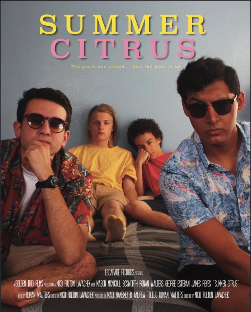 Mason Bosworth, James Reyes, Ronan Walters, and George Esteban in Summer Citrus (2016)