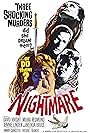 David Knight, Jennie Linden, and Moira Redmond in Nightmare (1964)