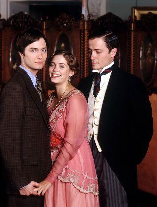 Emma Griffiths Malin, Oliver Milburn, and Lee Williams in The Forsyte Saga (2002)