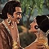 Sunil Dutt and Vyjayanthimala in Amrapali (1966)