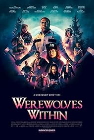 Catherine Curtin, Wayne Duvall, Glenn Fleshler, Michaela Watkins, Sarah Burns, Michael Chernus, Milana Vayntrub, Harvey Guillén, Rebecca Henderson, Sam Richardson, and George Basil in Werewolves Within (2021)