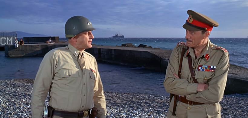 George C. Scott and Jack Gwillim in Patton (1970)