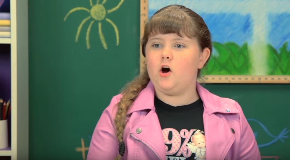 Morgan Bertsch in Kids React (2010)