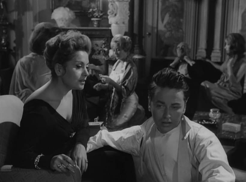 Ofelia Guilmáin and Xavier Loyá in The Exterminating Angel (1962)