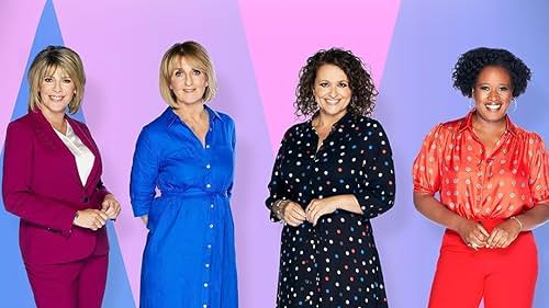 Kaye Adams, Nadia Sawalha, Ruth Langsford, and Charlene White in Loose Women (1999)