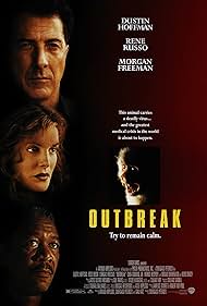 Morgan Freeman, Dustin Hoffman, and Rene Russo in Outbreak (1995)