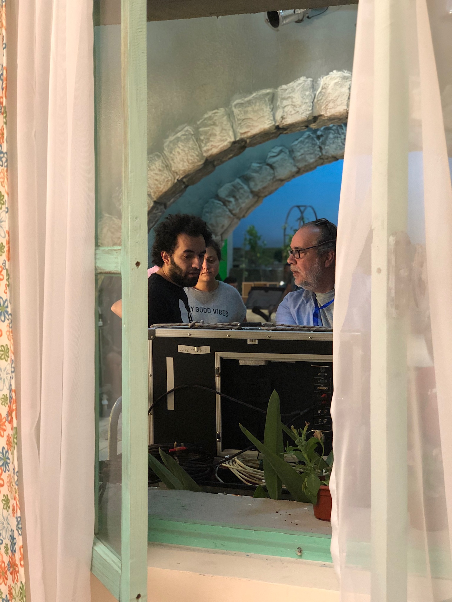 Khaled Haddad and Ahmad Alyaseer in Ahlan Simsim (2020)