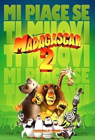 Jada Pinkett Smith, Chris Rock, David Schwimmer, Ben Stiller, Sacha Baron Cohen, Cedric The Entertainer, John DiMaggio, Tom McGrath, Christopher Knights, and Chris Miller in Madagascar 2 (2008)