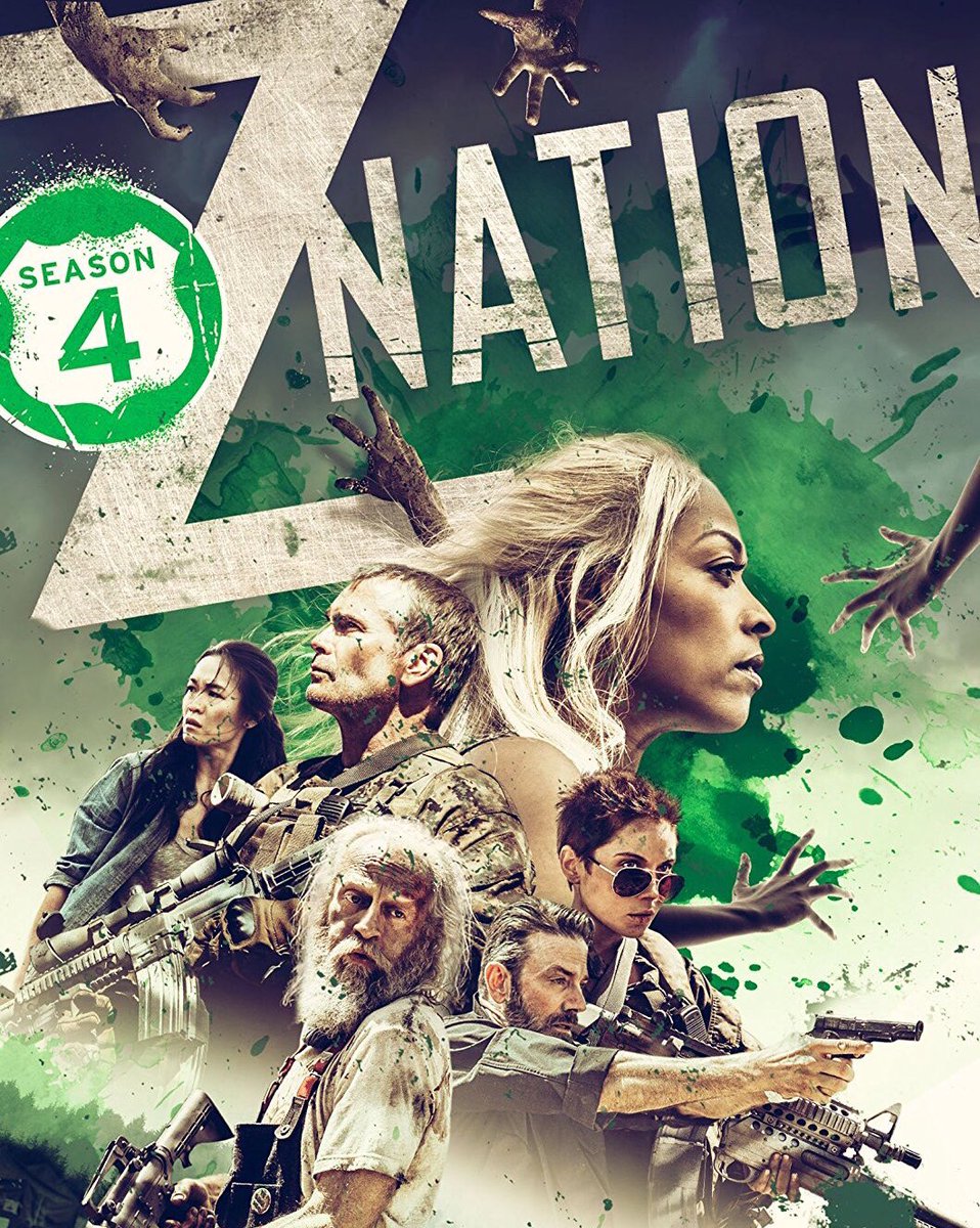 Keith Allan, Henry Rollins, Kellita Smith, Russell Hodgkinson, Sydney Viengluang, and Gracie Gillam in Z Nation (2014)