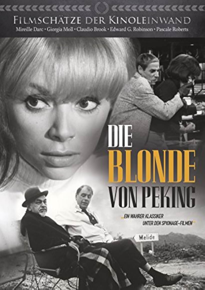 Mireille Darc in The Blonde from Peking (1967)