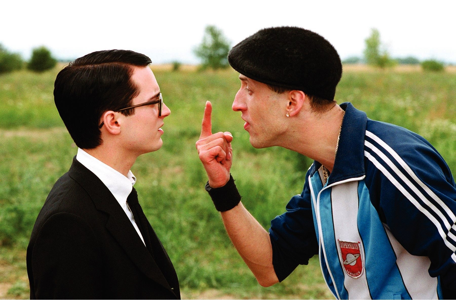 Elijah Wood and Eugene Hutz in Everything Is Illuminated (2005)