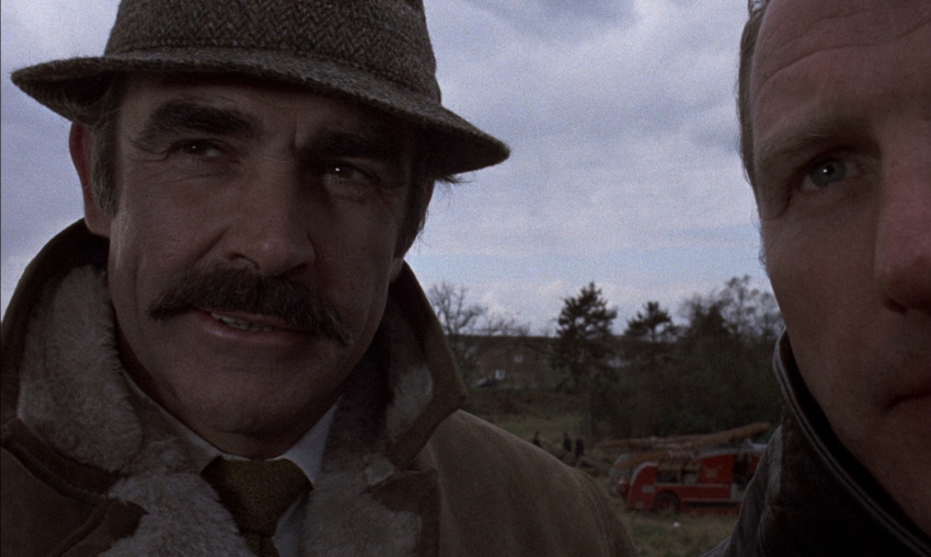 Sean Connery and Derek Newark in The Offence (1973)